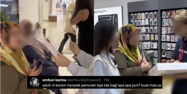 hanya konten semata mata, wanita tampil jelaskan keadaan sebenar selepas dikecam Netizen